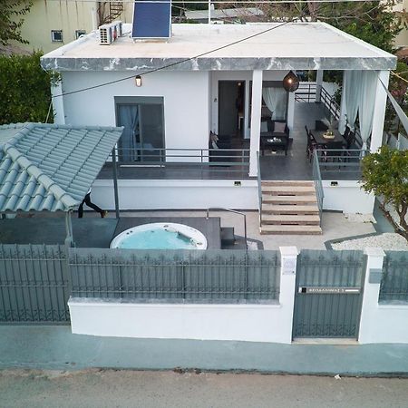 Seaside House In Nea Makri Villa Buitenkant foto
