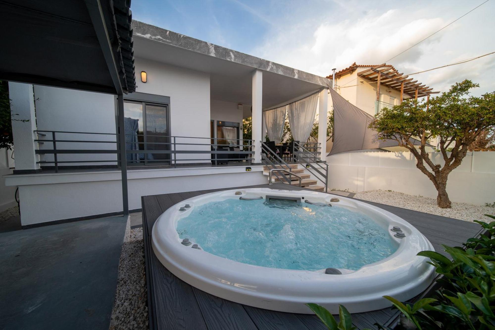 Seaside House In Nea Makri Villa Buitenkant foto