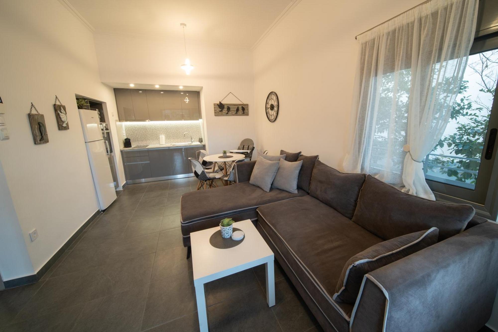 Seaside House In Nea Makri Villa Buitenkant foto