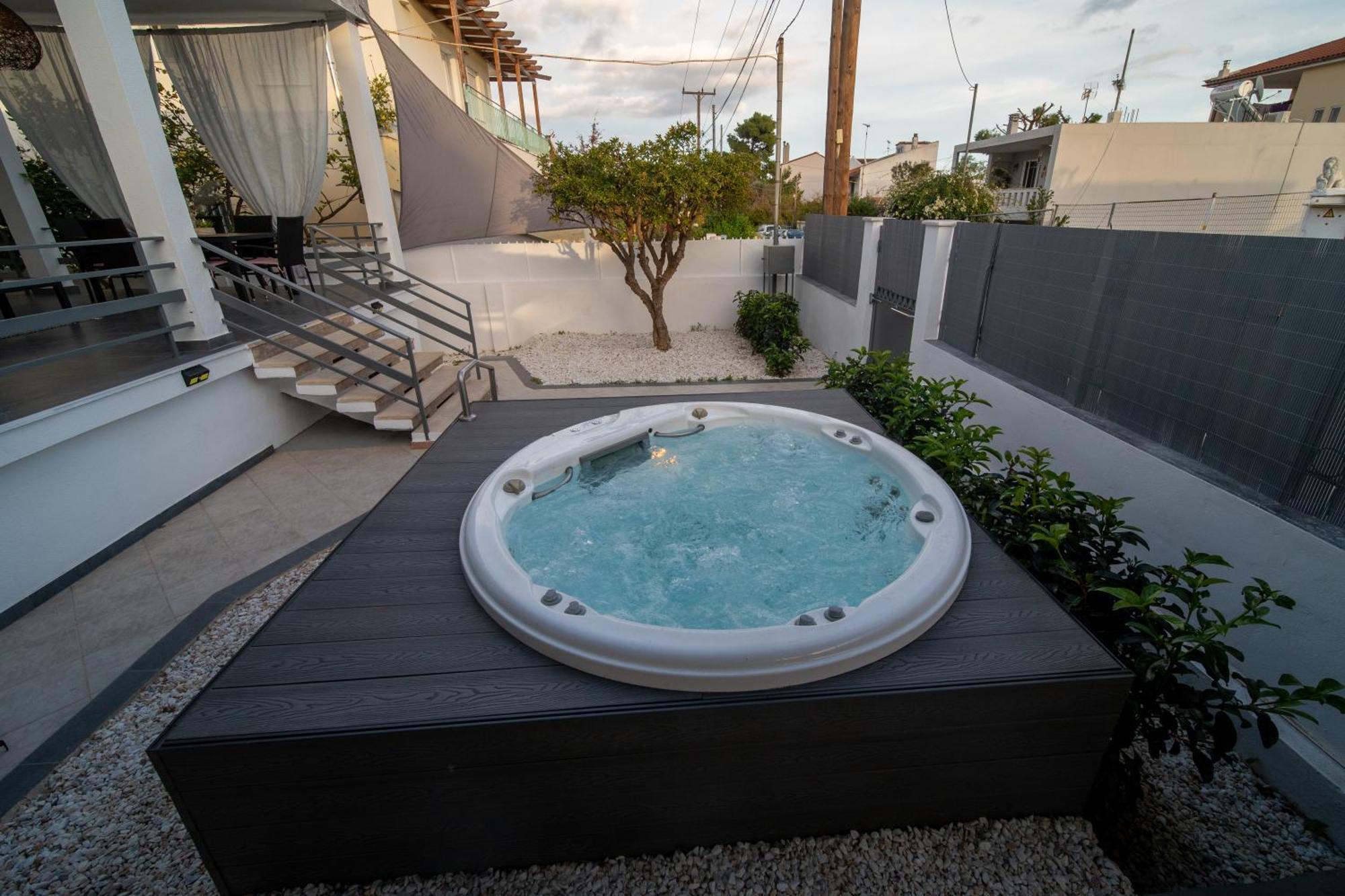 Seaside House In Nea Makri Villa Buitenkant foto