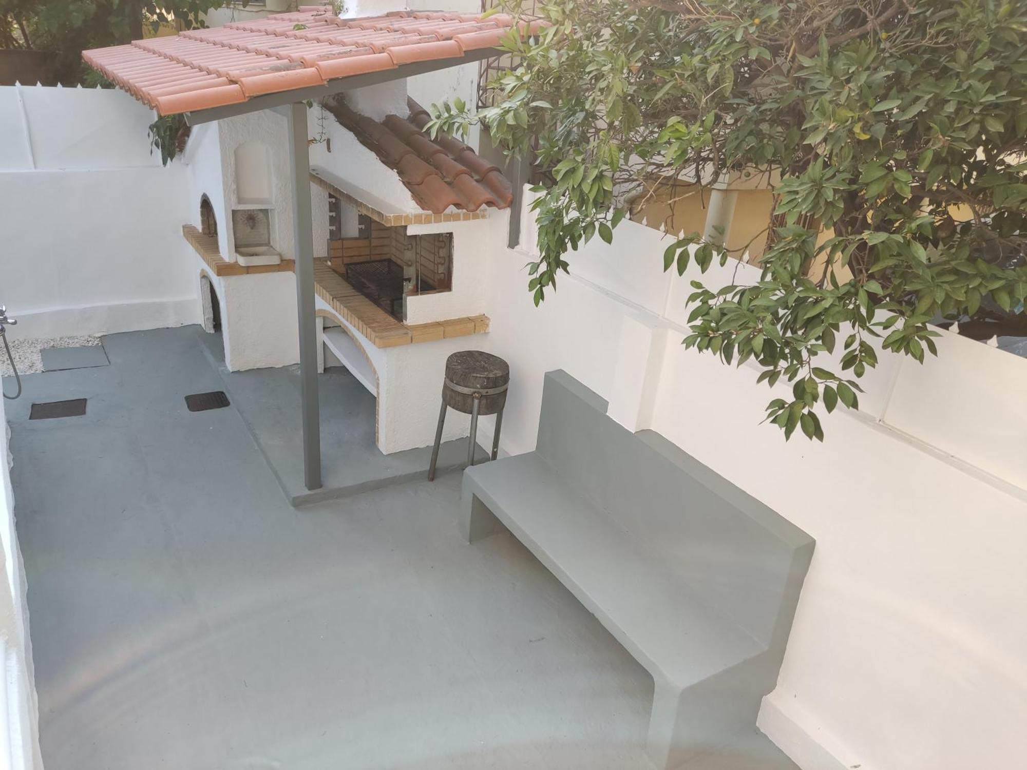 Seaside House In Nea Makri Villa Buitenkant foto