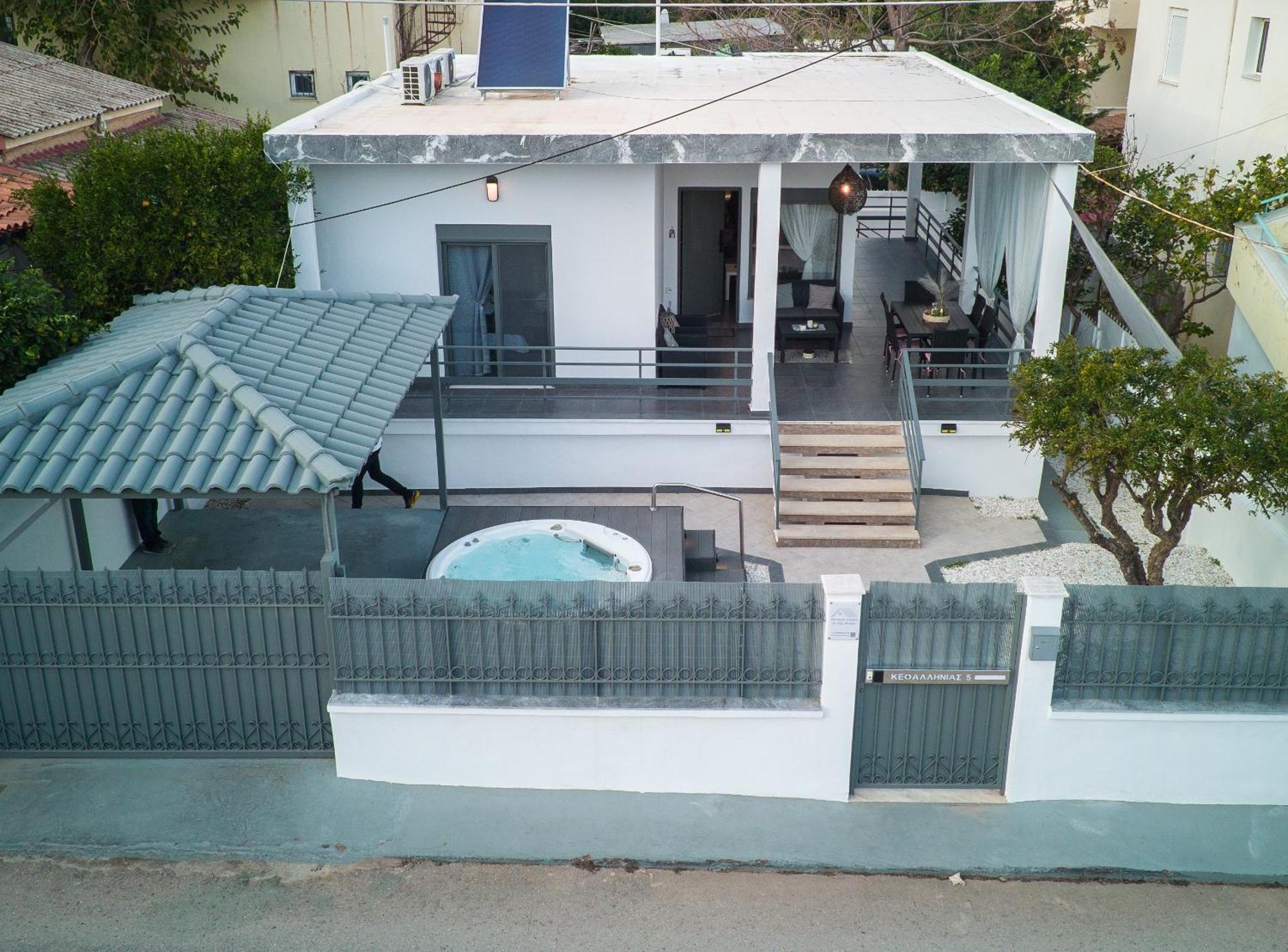 Seaside House In Nea Makri Villa Buitenkant foto